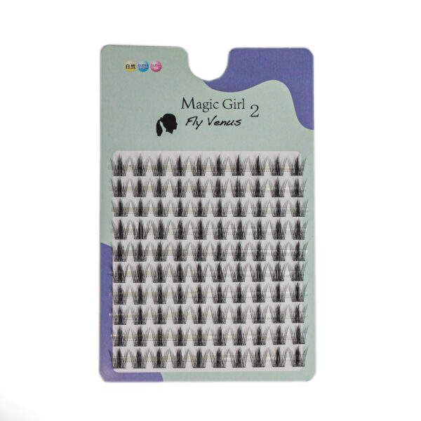 مژه 10 ردیفه مجیک گرل کد F2 (کایلی پر) - تصویر 2