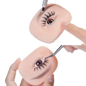 چشم سیلیکونی تمرینی کاشت مژه