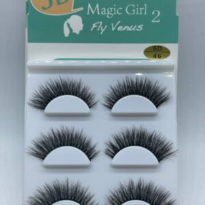 مژه 5D سه جفتی مجیک گل کد 46