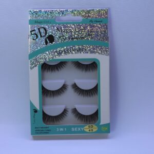مژه 3 جفتی 5D مجیک گرل کد 48