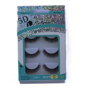 مژه 3 جفتی 5D مجیک گرل کد 48