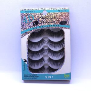 مژه 5 جفتی 4D مجیک گرل کد N04