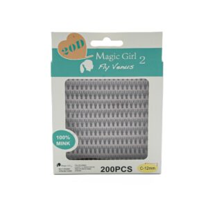 مژه 10 ردیفه بوته ای 20D مجیک گرل فر C