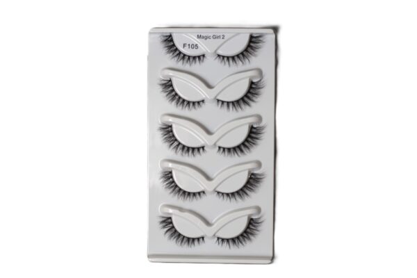 مژه 5 جفتی روباهی مجیک گرل F105