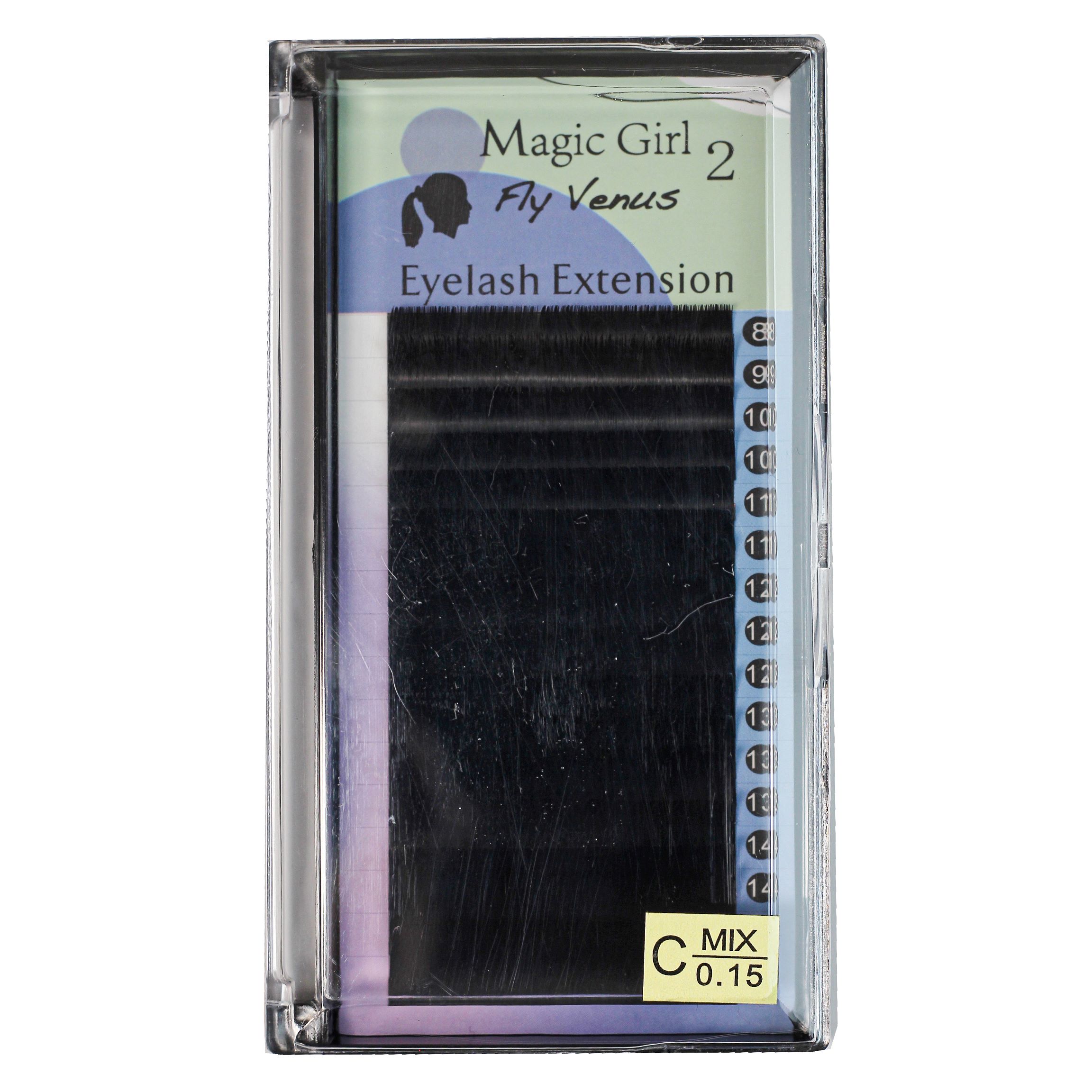 مژه والیوم C-mix 0.15 مجیک گرل