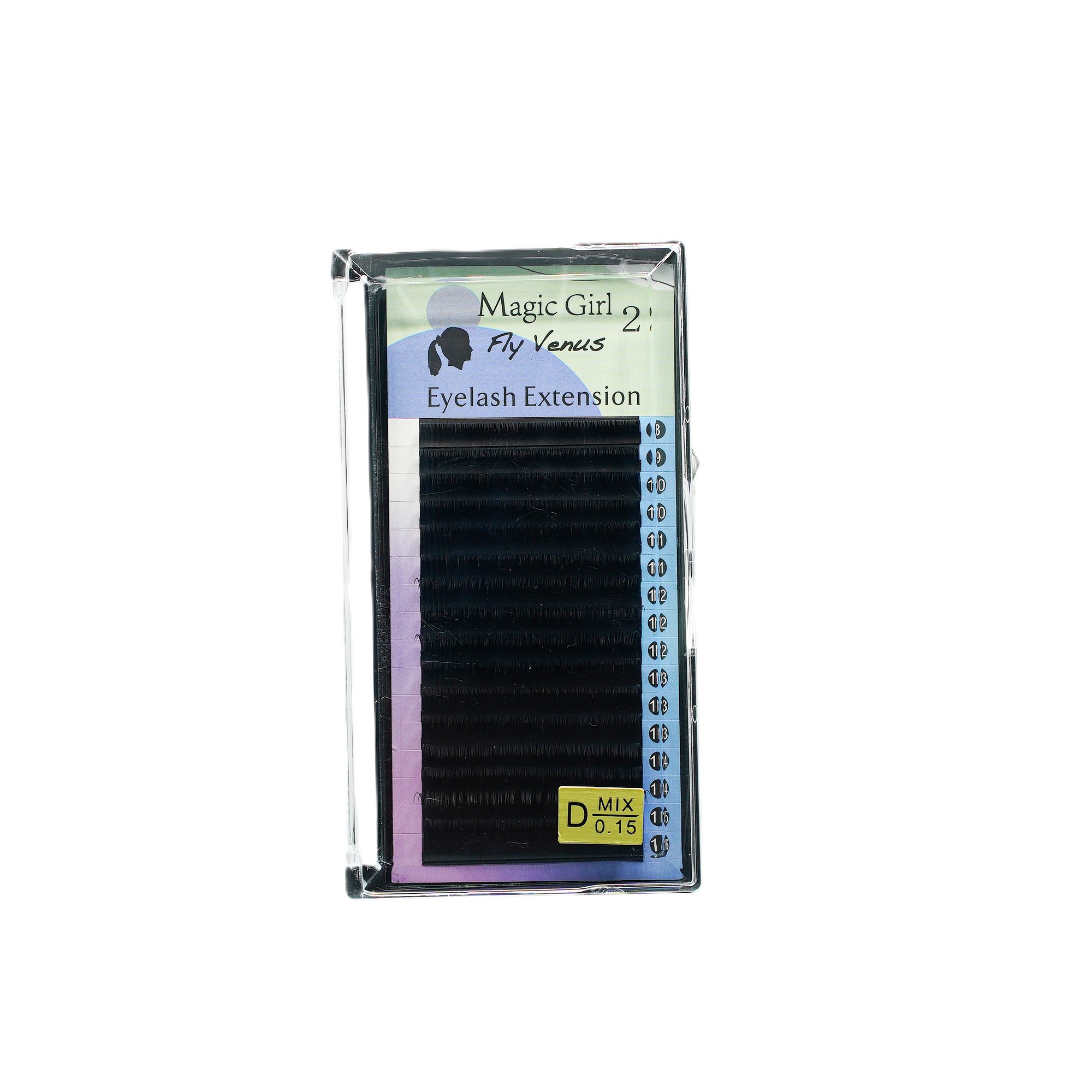 مژه والیوم D-mix 0.15 مجیک گرل