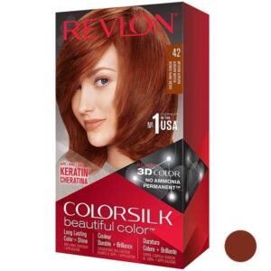 کیت رنگ موی بدون آمونیاک رولون شماره 42 دارچینی متوسط