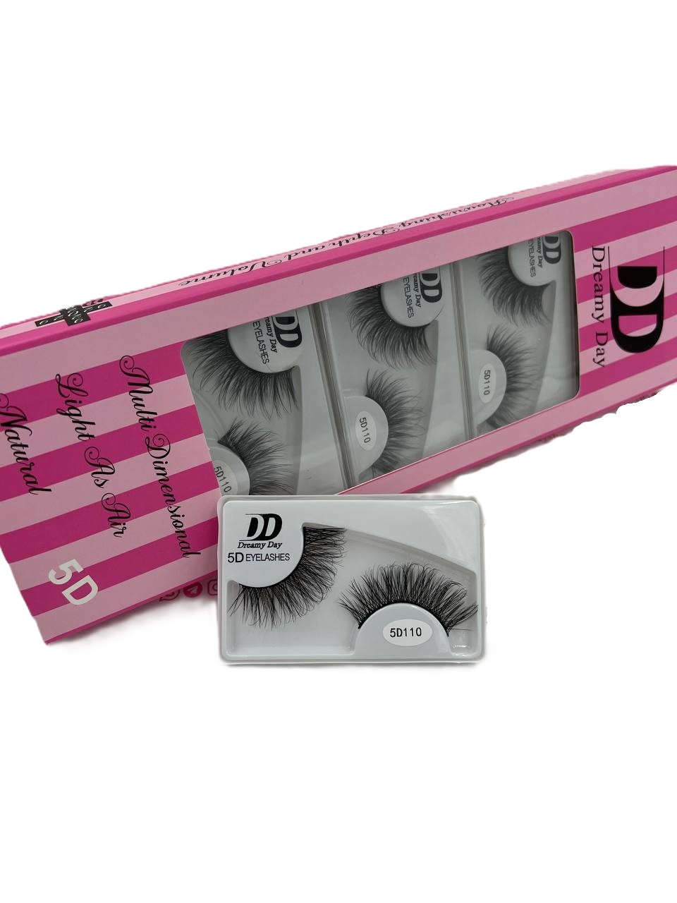 مژه جفتی 5D دریمی دی کد 110