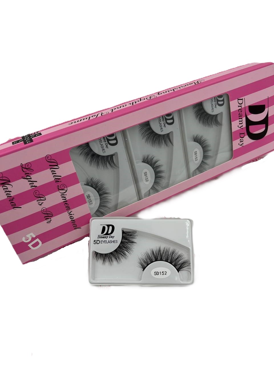 مژه جفتی 5D دریمی دی کد 152