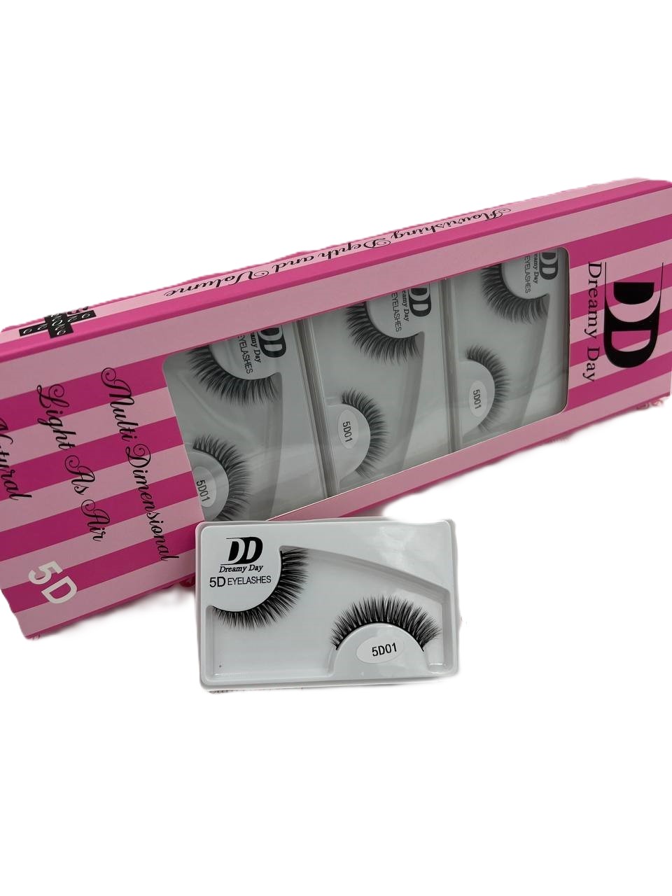 مژه جفتی 5D دریمی دی کد 01