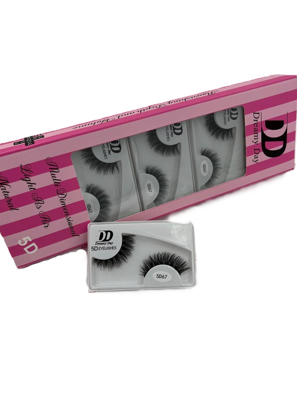 مژه جفتی 5D دریمی دی کد 67