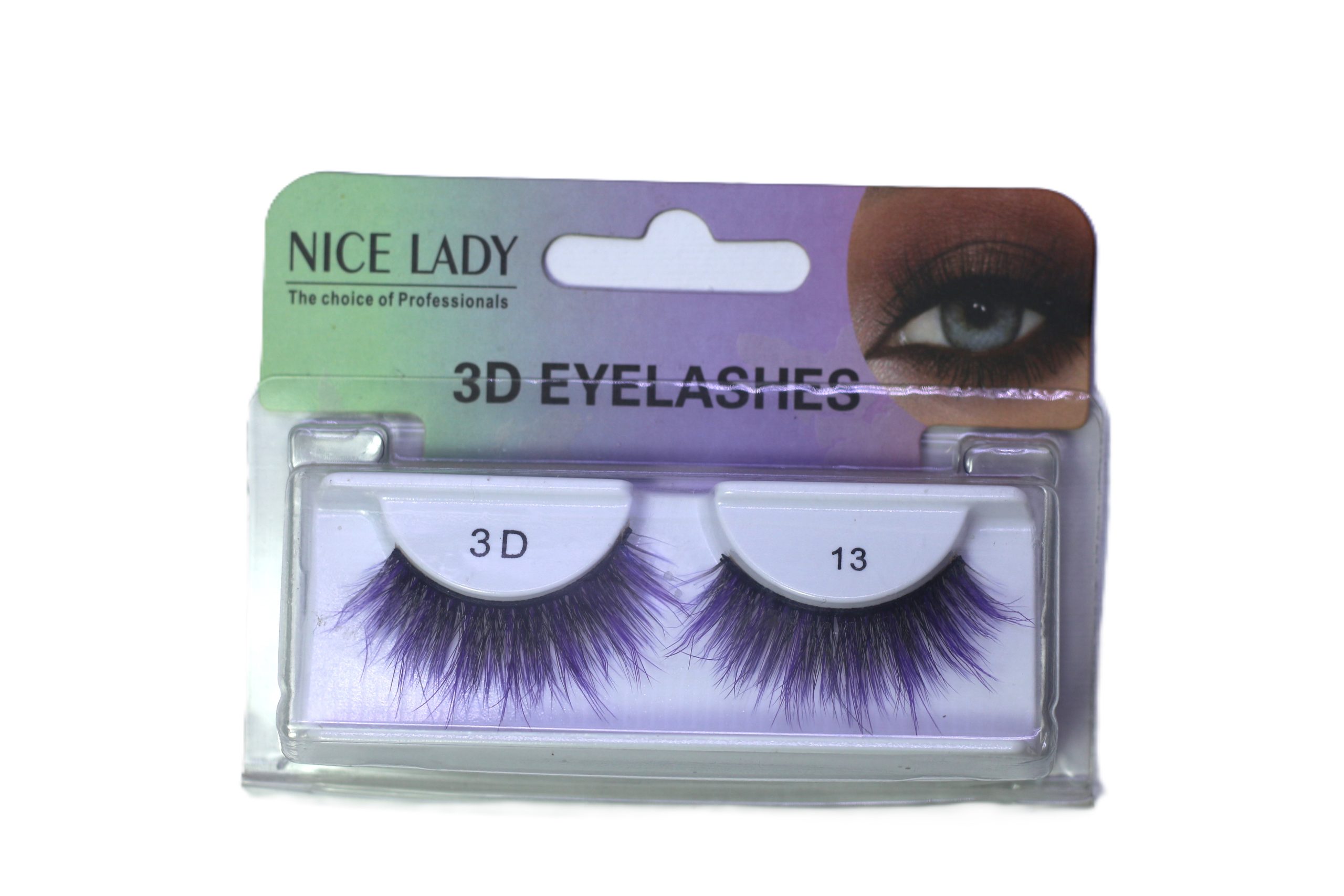 مژه جفتی نایس لیدی کد۱۳