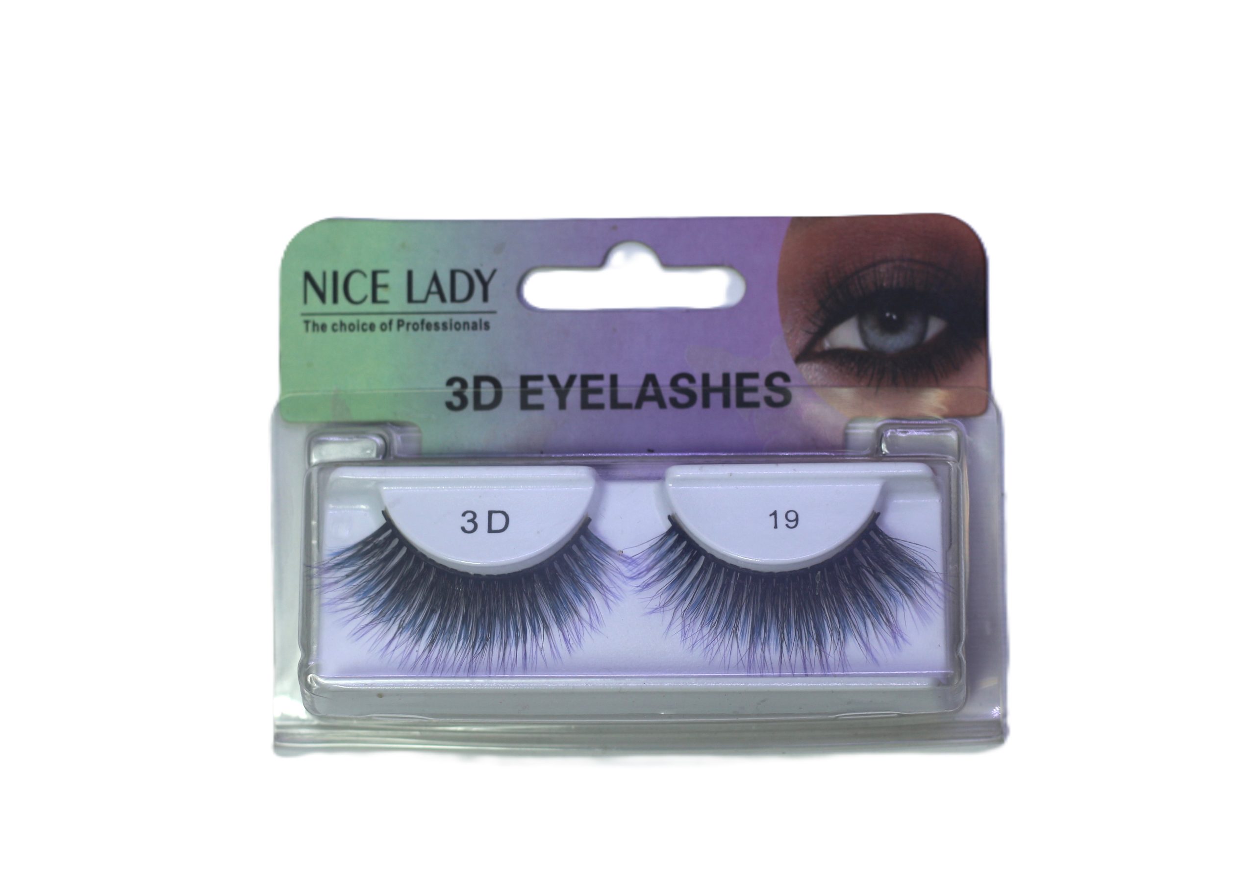 مژه جفتی نایس لیدی کد ۱۹