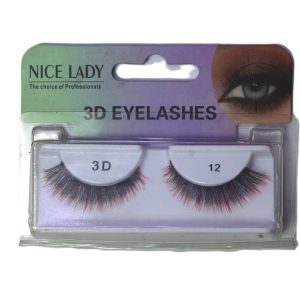 مژه جفتی نایس لیدی کد 12