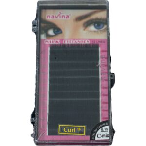 مژه والیوم ناوینا استایل C-mix ضخامت 0.15