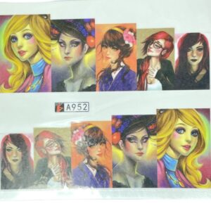 لنز ناخن کد A952