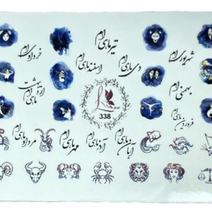 لنز ناخن کد 338